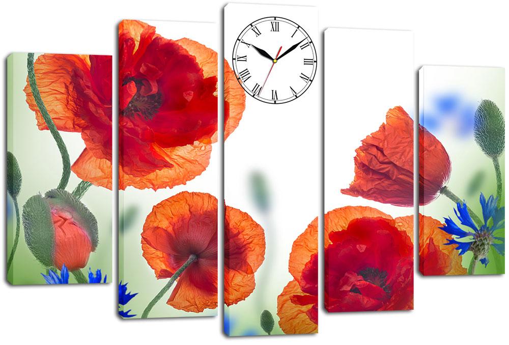 Модульная Картина с Часами DK Store 80x120 См (m5c-chf64) — Купить ...