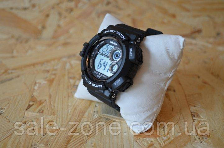 Спортивные мужские наручные часы Skmei 1222 (Черный) - фото 3 - id-p1721410806