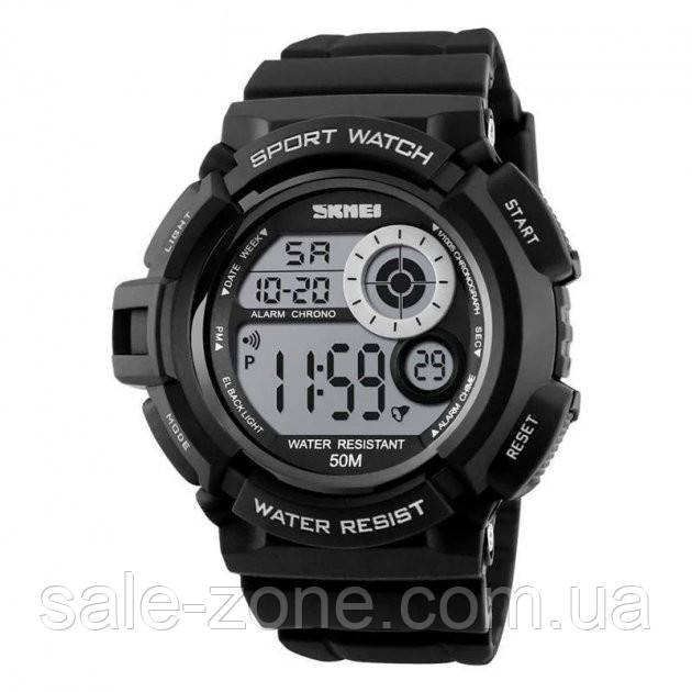 Спортивные мужские наручные часы Skmei 1222 (Черный) - фото 1 - id-p1721410806