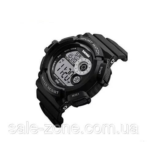 Спортивные мужские наручные часы Skmei 1222 (Черный) - фото 2 - id-p1721410806