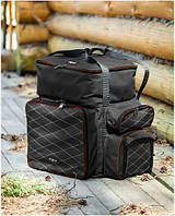 Коропова сумка для риболовлі + чохол для 6 котушок Fisher К-063 чорний (К-063)