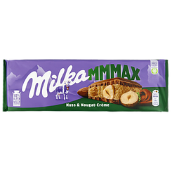 Шоколад горіх і нуга-крем Мілка Milka nuss&nougat-creme 300g 13шт/ящ (Код: 00-00004842)