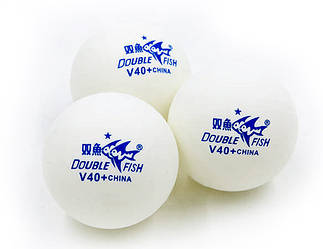 М'яч для настільного тенісу Double Fish V40