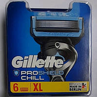 Змінні картриджі Gillette Fusion Proshield Chill 6 шт (Оригинал)