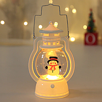 Декоративні новорічні ліхтарі, світлодіодний світильник на батарейках 12,6*7,7*5.8 см