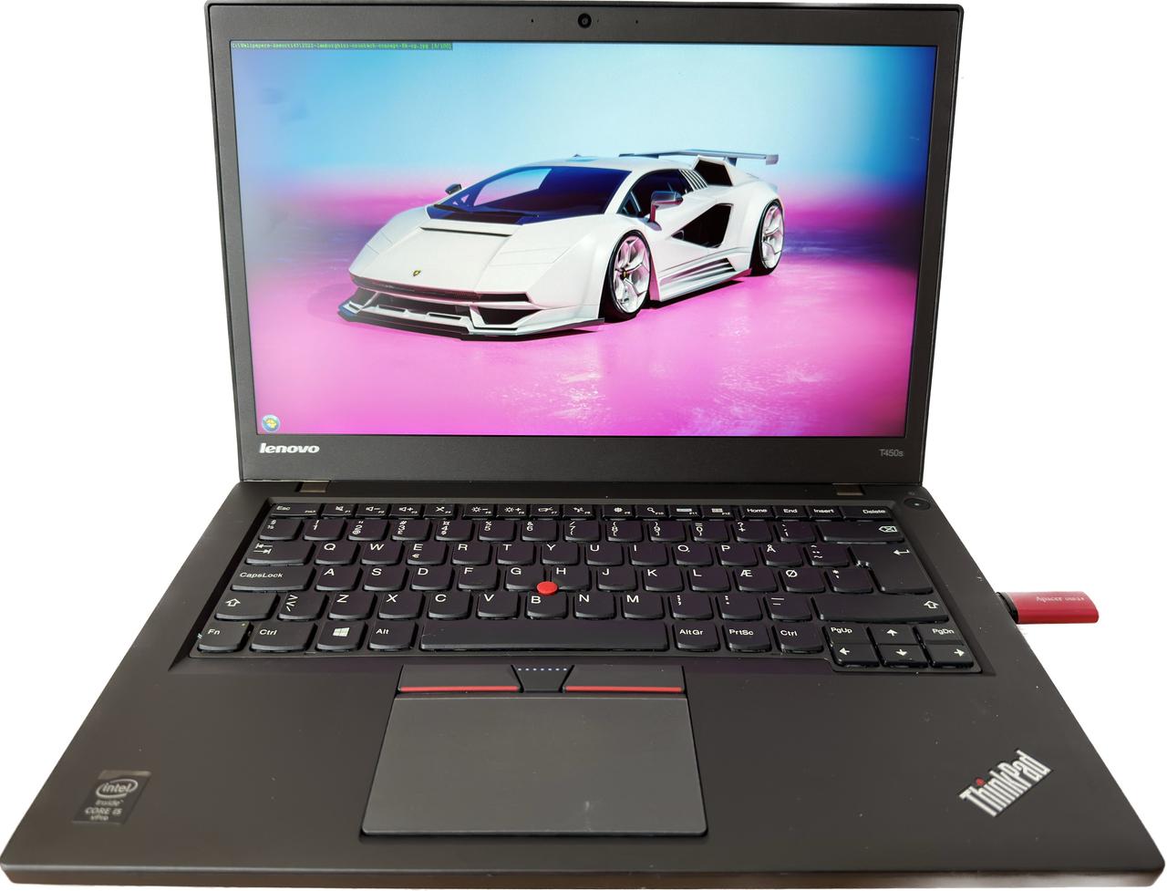 Ноутбук Lenovo ThinkPad T450s 14" FullHD IPS Intel Core i5-5300U 2.30GHz/8 DDR3/256 SSD Web-cam
