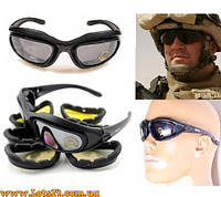 Daisy C5 тактичні окуляри для стрільби протиосколкові балістичні окуляри зі змінними лінзами окуляри для військових ЗСУ на резинці