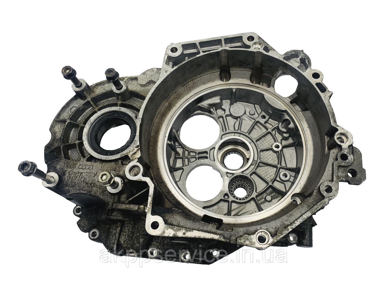 Передня частина корпусу АКПП DQ250 02E DSG 6 02E301107R (Б. У.)
