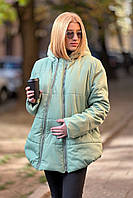 Зимняя куртка для беременных ALEXA 1780 1430, цвет фисташковый