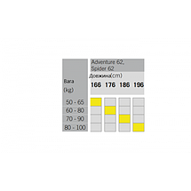 Бігові лижі для дорослих FISCHER Spider 62 Crown Xtralite, фото 4