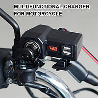 Подвійний USB-порт зарядний пристрій із прикурювачем