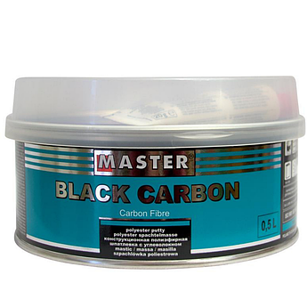 Шпаклівка з карбоновим волокном Master Black Carbon, 500 мл