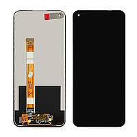 Дисплей (lcd-екран) для Oppo A55 (4G) з чорним тачскрином
