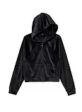 Спортивный велюровый костюм Victoria's Secret Velour Full-Zip Pure Black Graphic оригинал M, фото 5