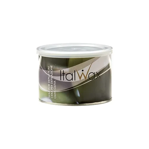 Теплий Віск для депіляції в банку Олива ItalWax 400гр