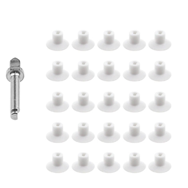 СИЛІКОНОВІ ПОЛІРИ З ОКСИДОМ АЛЮМІНІЮ ДИСК - 25 ШТ., фото 1