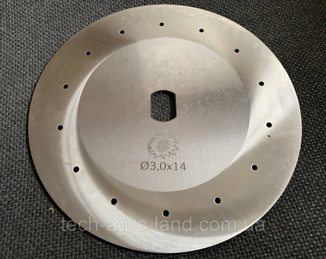 Висіваючий Диск 3х14 СУПН-8 нержавіюча сталь, фото 1