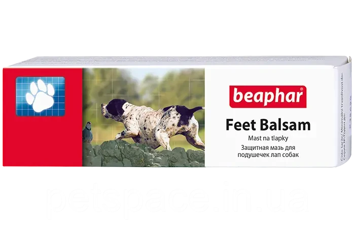 Захисний бальзам для подушечок лап собак Beaphar Feet Balsam, 40мл