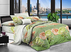 Постільна білизна Євро ТМ TAG полікоттон BR-7039