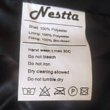 Зимова дитяча підліткова куртка пальто еко пух Nestta Emma чорний, фото 2