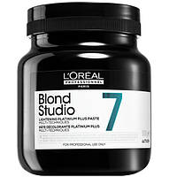 Обесцвечивающая паста для волос L'Oreal Professionnel Blond Studio Lightening Platinium Plus Paste 7 500г