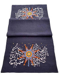 Доріжка вишита "Різдвяна зірка" (1,4м.*0,48м.)