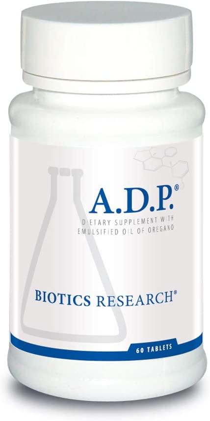 Biotics Research A.D.P. / Олія орегано для боротьби з надлишковою бактеріальною флорою 60 капсул