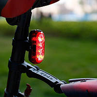 Велосипедный задний фонарь задняя велофара стоп сигнал от USB Huibo BL-203