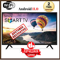 Телевізор 24 Samsung Smart TV Самсунг 4K Ultra HD LED TV WIFI Android Андроїд 11 Смарт ТВ Гарантія 2 рік