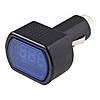 Цифровий вольтметр для автомобіля в прикурювач AA618, фото 2