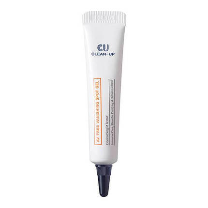 Гель точковий від висипань з саліциловою кислотою та цинком CU SKIN Claean-Up AV Free Vanishing Spot Gel 10 мл, фото 1