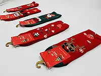 Носки детские хлопок тонкие Корона Новый год 2-4 года ( 10 шт)