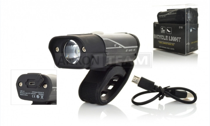 Фонарь Фара Вело 1 Диод 4 Режима Яркости + Flash USB — Купить Недорого ...