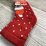 Новорічні шкарпетки жіночі махрові бавовна Inaltun, Туреччина, розмір 36-40, асорті, 08466, фото 2