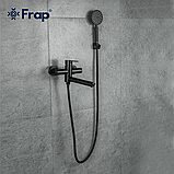 Змішувач для ванни Frap F32801-6, чорний, фото 2