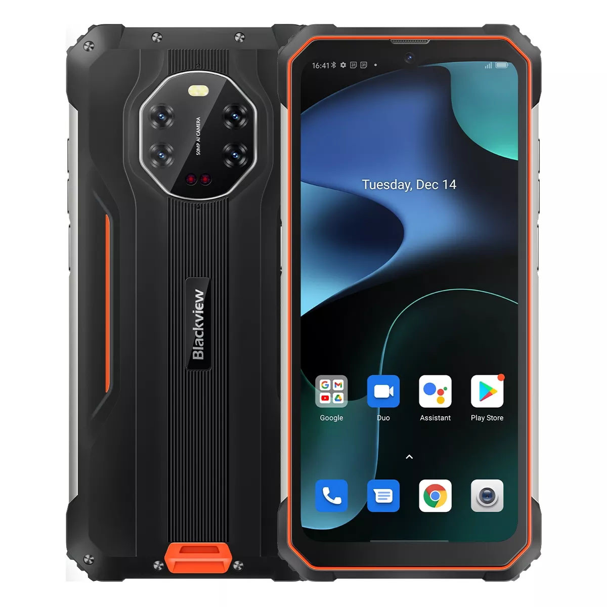 Смартфон Blackview BV8800 8GB/128Gb, 8380 mAh, IP69K протиударний телефон