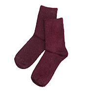 Норкові жіночі пухнасті шкарпетки з кашеміром Корона, фото 2