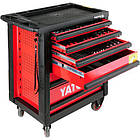 Шафа сервісна Yato для інструментів на 6 шухляд 177 елементів (YT-5530), фото 2