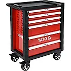 Шафа сервісна Yato для інструментів на 6 шухляд 177 елементів (YT-5530), фото 3