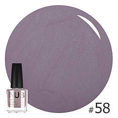 Лак для манікюру NUB Nail Polish 14 мл, № 58