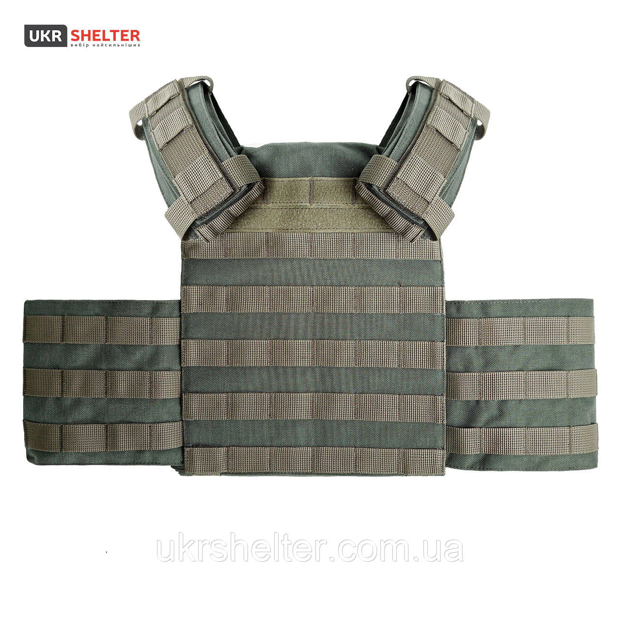 Плитоноска з системою Молле. Кордура (хакі)