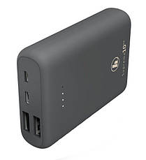 УМБ Power Bank (зовнішній акумулятор) Hama 10000 мАг 10HD Supreme Сірий (00201668), фото 3