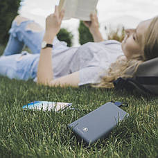 УМБ Power Bank (зовнішній акумулятор) Hama 10000 мАг 10HD Supreme Сірий (00201668), фото 6