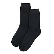 Кашемірові чоловічі чорні шкарпетки Золото, фото 2