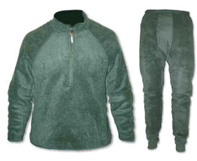 Вогнестійкий комплект термобілизни, Розмір: Large Regular, FREE Midweight Layer Fleece Set FR, Колір: Foliage Green