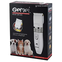 Машинка для стрижки котів і собак Gemei GM-634, Тример для тварин, Машинка для грумінгу, Машинка для грумінгу, фото 3