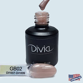 Divia - База камуфлююча Gummy Base №GB1502 (Cover Beige) (15 мл)
