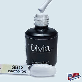 Divia - База камуфлююча Gummy Base №GB1512  (Milky White) (15 мл)