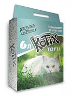Kotix (Котикс) Tofu Classic наполнитель для кошачьего туалета соевый 6 л