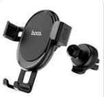 Автотримач для телефона Hoco CA56 Plus Armor metal air outlet black